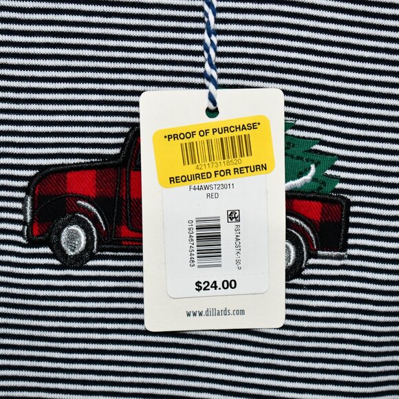 Adventurewear 360 Christmas Truck Long Sleeve Top & Pants Set 12 Months NWT - Picture 2 of 3